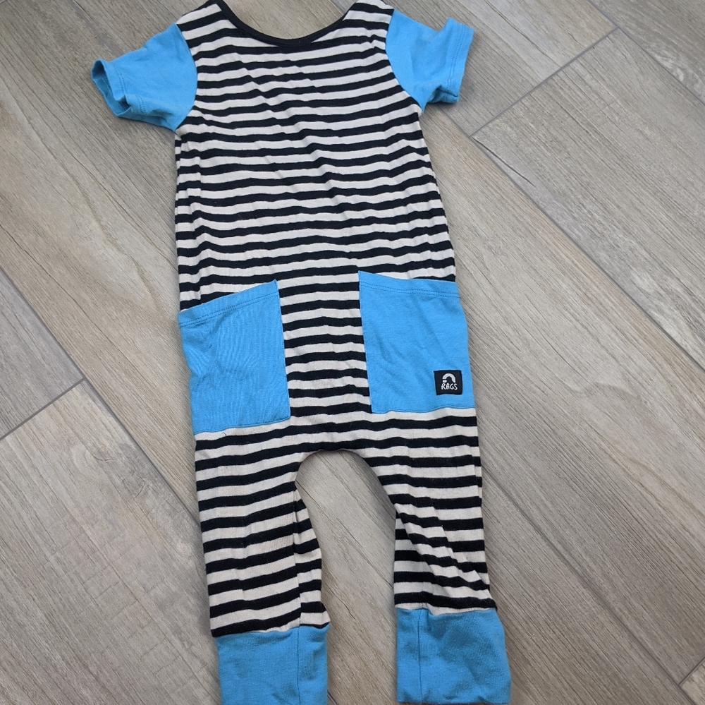 Rag Romper 6-12 months